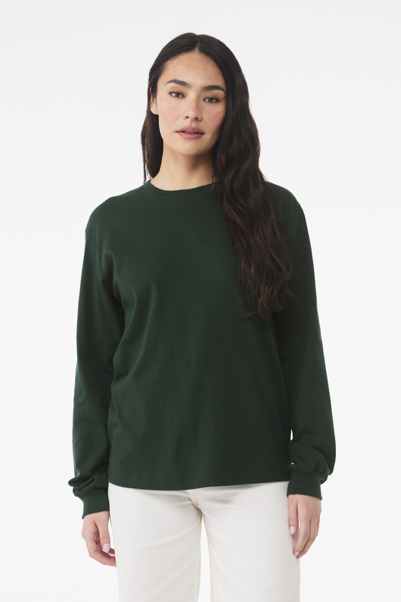BELLA+CANVAS Unisex 6 oz Heavyweight Long Sleeve Tee | McCrearys-Tees-