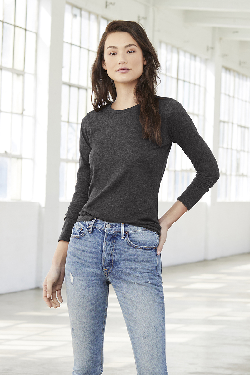 bella canvas airlume jersey long sleeve