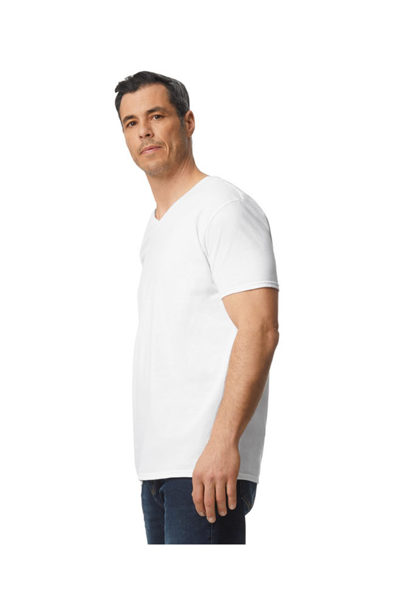 Gildan Softstyle Adult V-Neck T-Shirt | McCrearys-Tees-