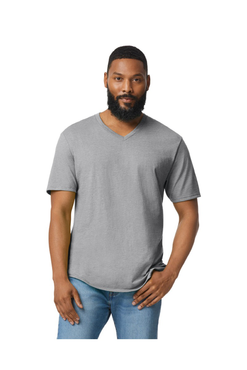 Gildan Softstyle Adult V-Neck T-Shirt | McCrearys-Tees-