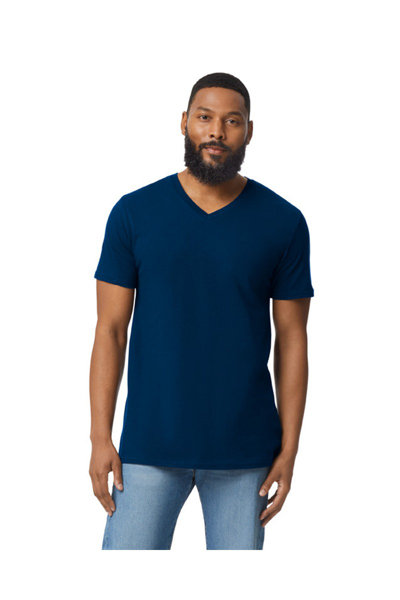Gildan Softstyle Adult V-Neck T-Shirt | McCrearys-Tees-