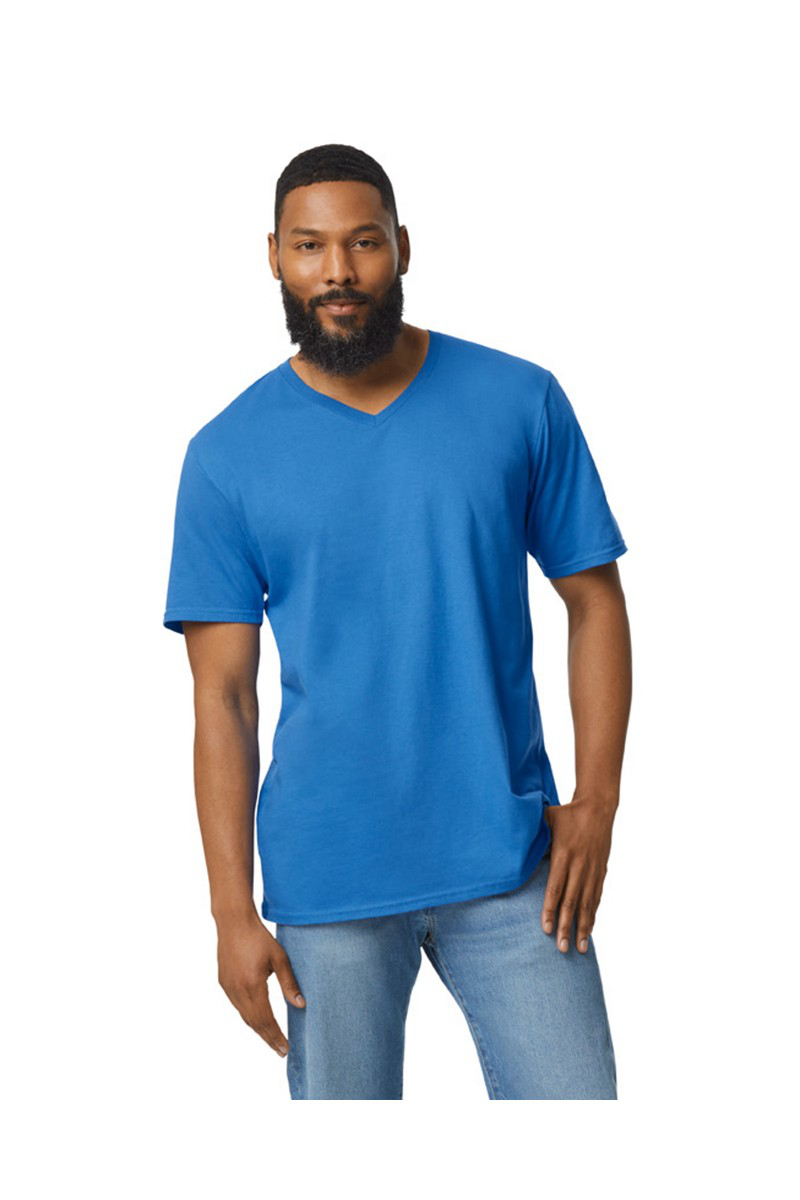 Gildan Softstyle Adult V-Neck T-Shirt | McCrearys-Tees-