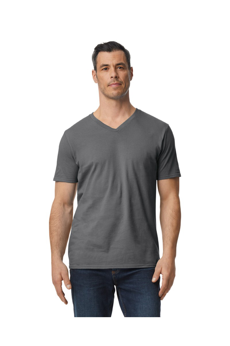 Gildan Softstyle Adult V-Neck T-Shirt | McCrearys-Tees-