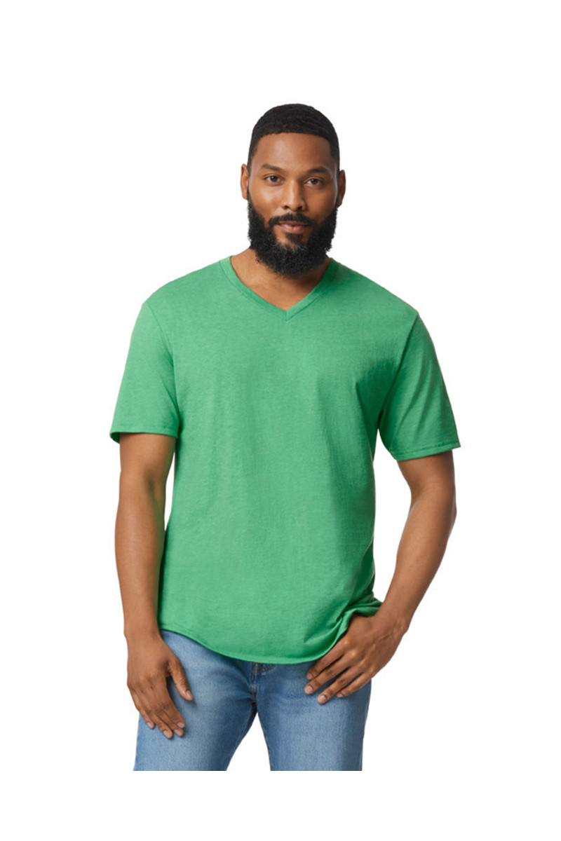 Gildan Softstyle Adult V-Neck T-Shirt | McCrearys-Tees-
