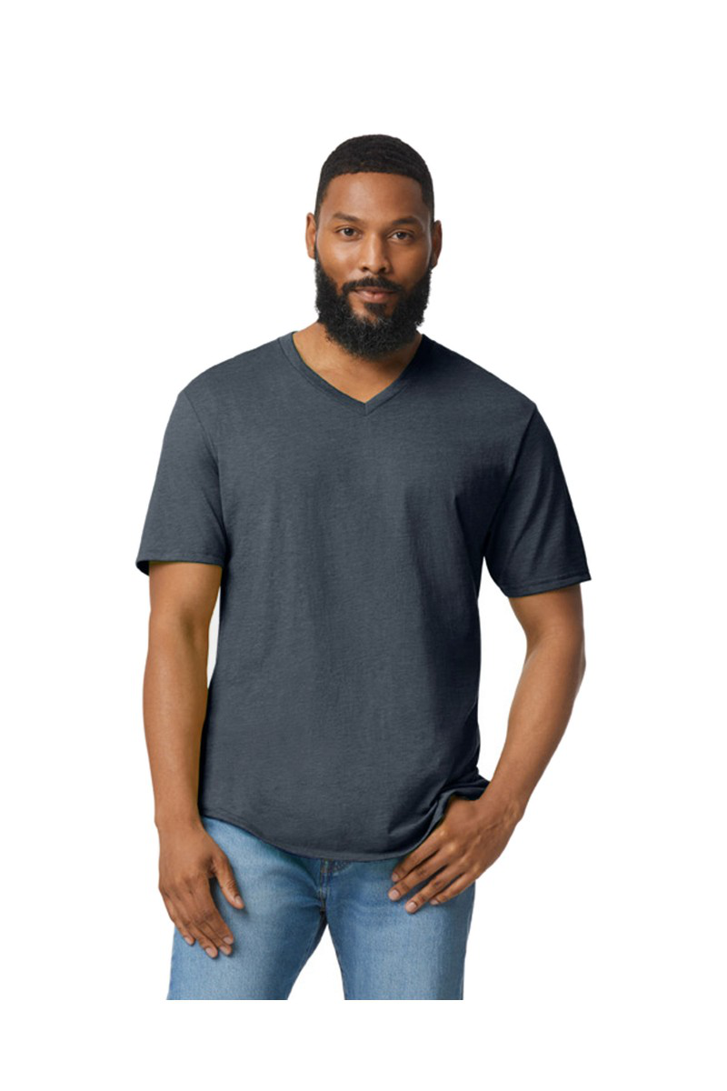 Gildan Softstyle Adult V-Neck T-Shirt | McCrearys-Tees-