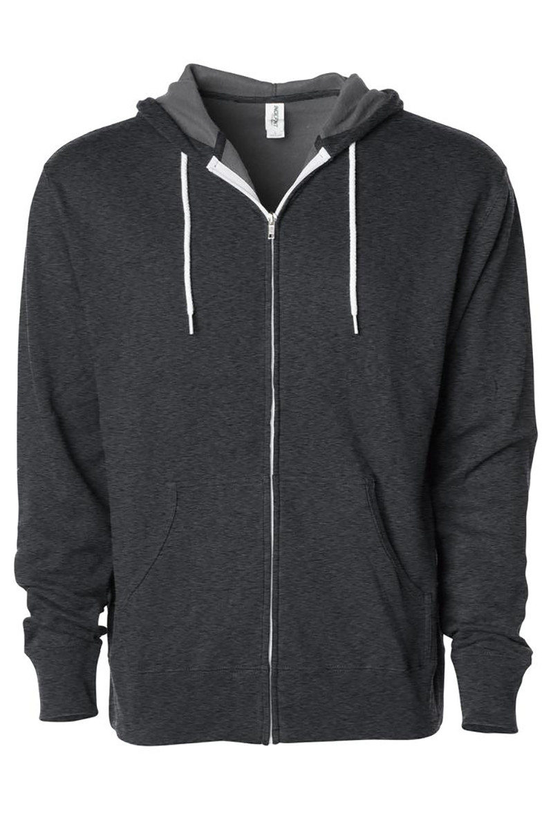 Independent Trading Company Unisex Zippered Hoodie | McCrearys-Tees-