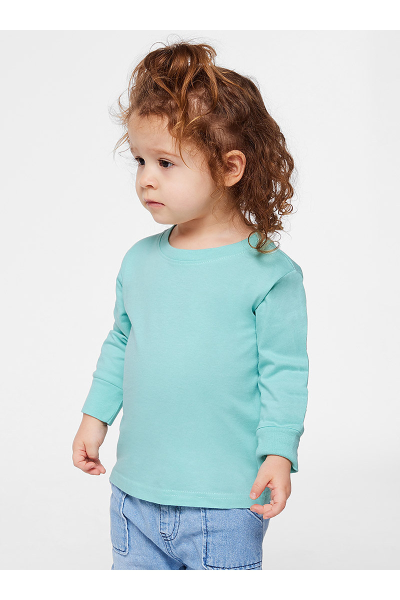Rabbit Skins Toddler Long Sleeve Fine Jersey Tee