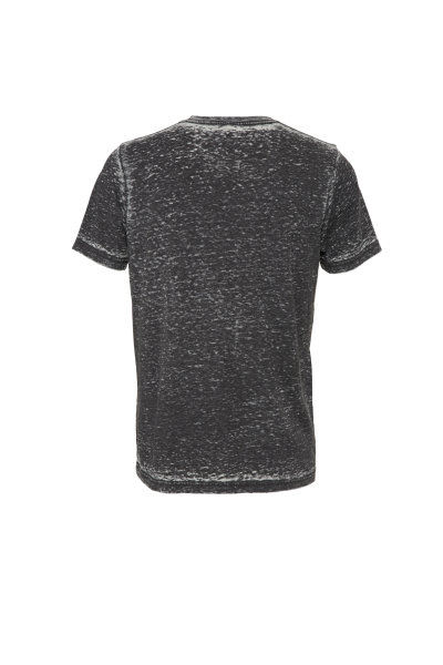 Bella Canvas Unisex Poly-Cotton T-Shirt – Acid Wash Black, Short Sleeve, Retail Fit