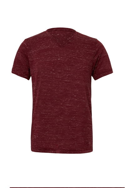 BELLA+CANVAS Unisex Textured Jersey V-Neck Tee | McCrearys-Tees-