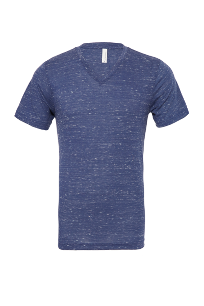 BELLA+CANVAS Unisex Textured Jersey V-Neck Tee | McCrearys-Tees-