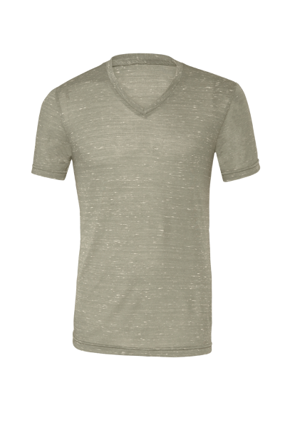 BELLA+CANVAS Unisex Textured Jersey V-Neck Tee | McCrearys-Tees-
