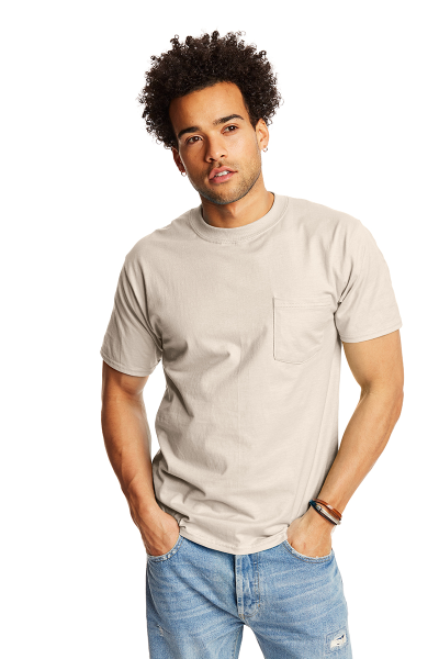 Hanes® Beefy-T® with Pocket