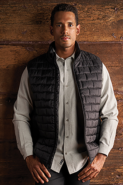 Box Quilted Puffer Vest