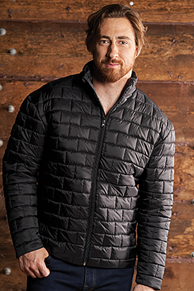 BURNSIDE Box Quilted Puffer Jacket