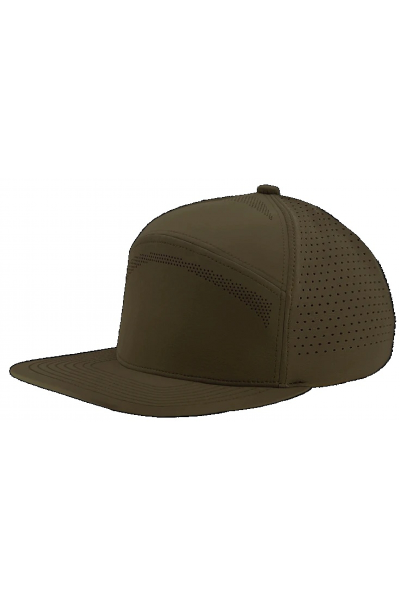 Zapped Headwear Osprey Elite 7 Panel Medium Profile Premium Perforated Snapback