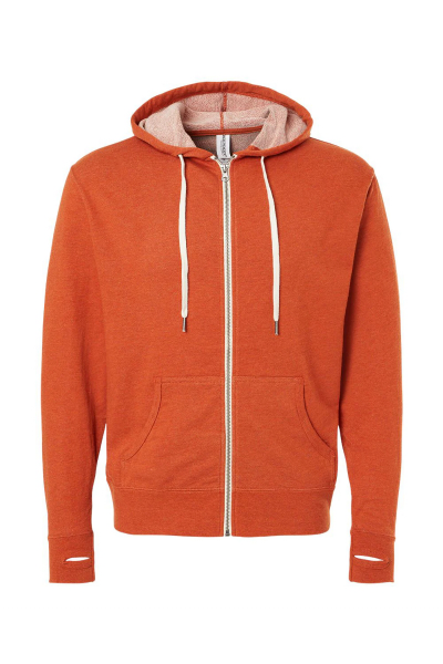 Independent Trading Co. Unisex French Terry Zip Hood