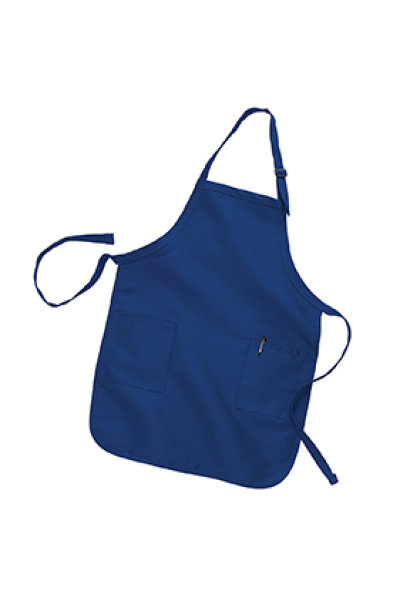 Q-TEES Full-Length Apron with Pockets
