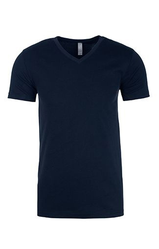 Next Level Men's Sueded Jersey T-Shirt - Soft Black Crewneck Tee, 60% Cotton 40% Polyester